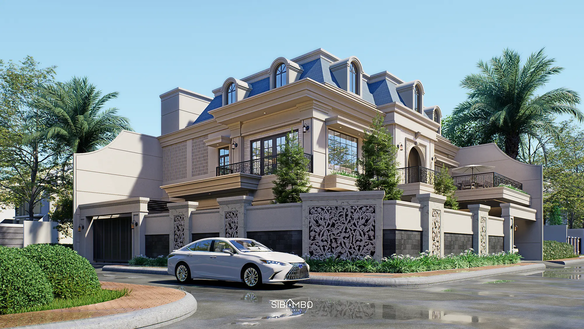 Rumah mewah Sibambo Studio